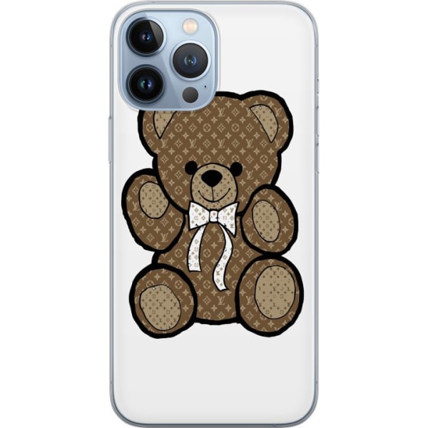 Apple iPhone 13 Pro Max Genomskinligt Skal Teddy LV Bear