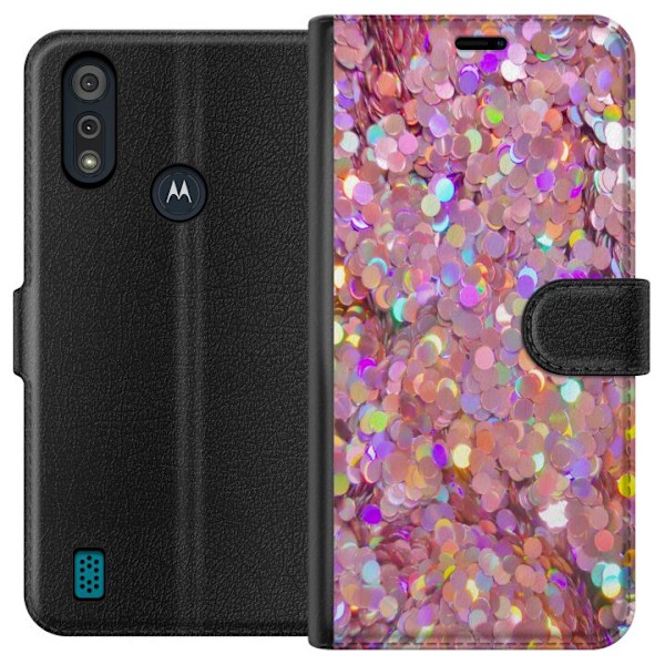 Motorola Moto E6i Tegnebogsetui Glimmer