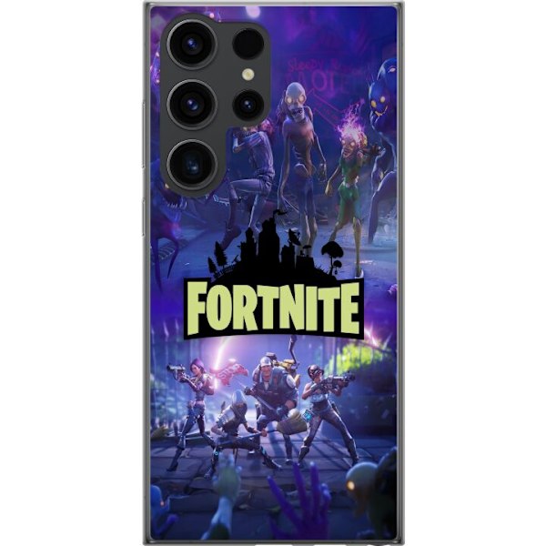 Samsung Galaxy S24 Ultra Gjennomsiktig deksel Fortnite