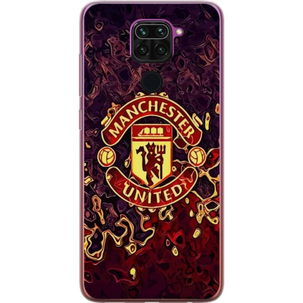 Xiaomi Redmi Note 9 Gennemsigtig cover Manchester United