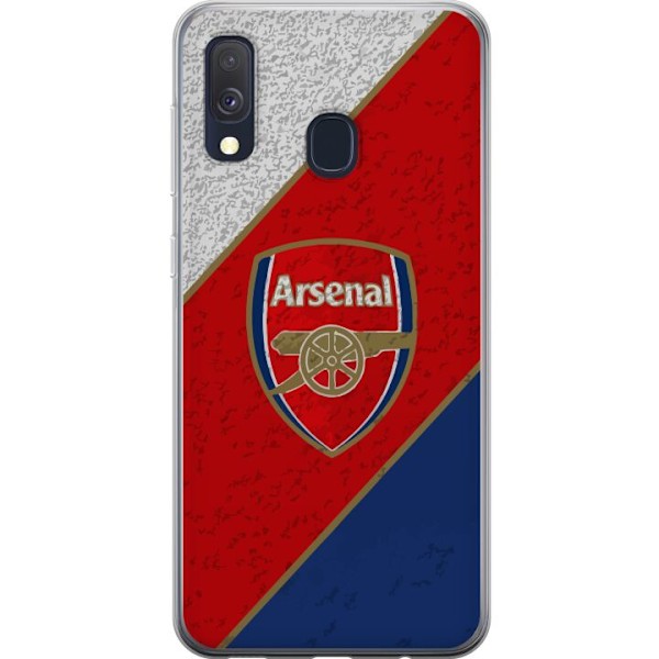 Samsung Galaxy A40 Gennemsigtig cover Arsenal