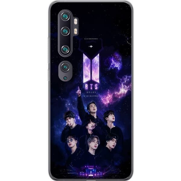 Kompatibelt Mobilskal till Xiaomi Mi Note 10 BTS lila