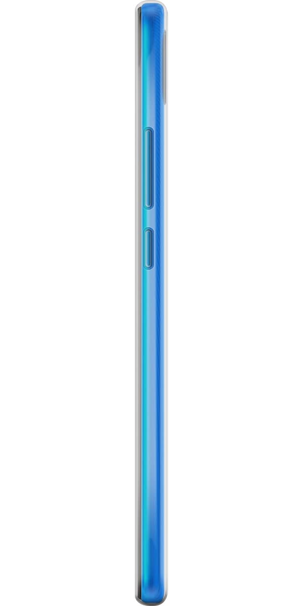 Kompatibelt Mobildeksel til Xiaomi Redmi 9C NFC Rød That's Amore-tekst over mørkeblå og hvite loddrette striper blå