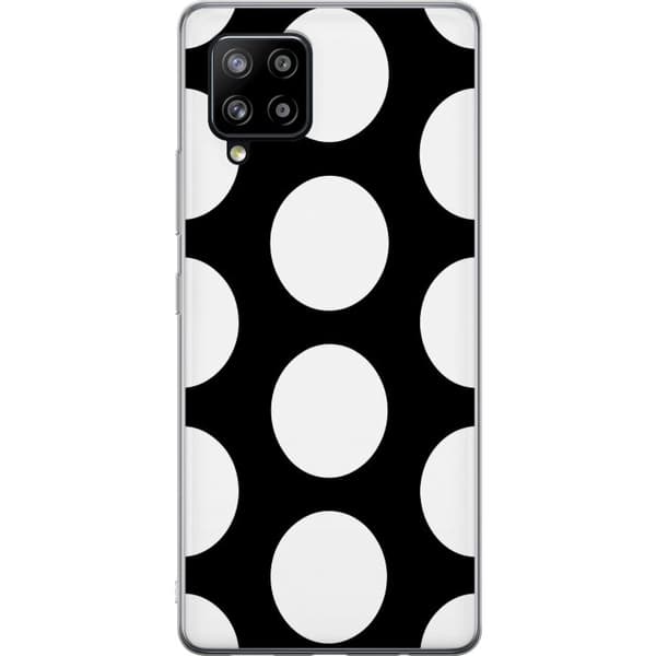 Kompatibelt Mobilskal till Samsung Galaxy A42 5G Mono Dots svart