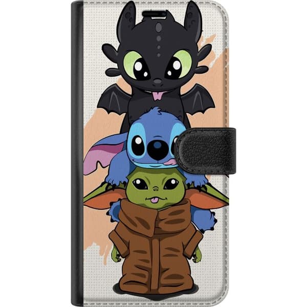 Kompatibelt Plånboksfodral till Samsung Galaxy S10+ Lilo and Stitch