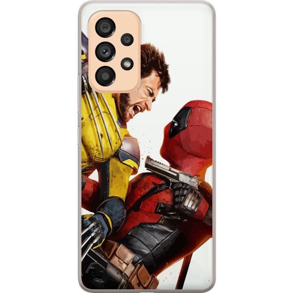 Kompatibel Mobilcover til Samsung Galaxy A53 5G Deadpool & Wolverine
