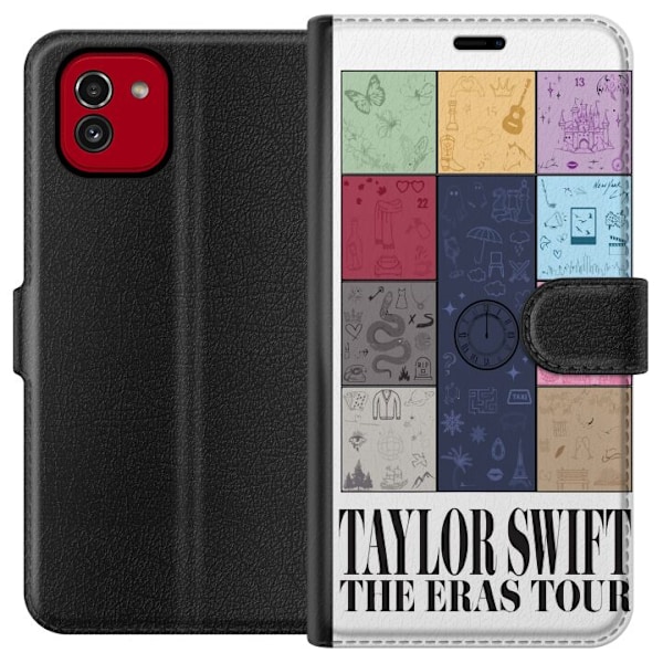 Samsung Galaxy A03 Tegnebogsetui Taylor Swift Farver