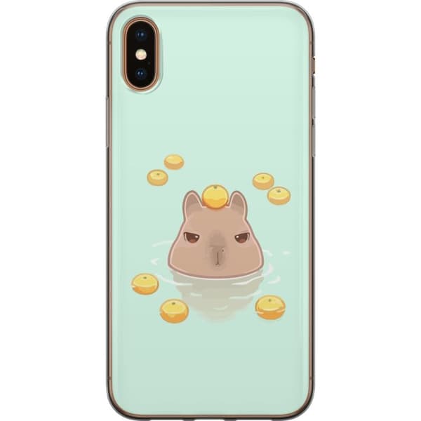 Kompatibelt Mobilskal till Apple iPhone X Capybara