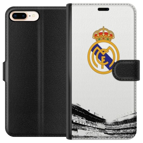 Apple iPhone 7 Plus Plånboksfodral Real Madrid CF