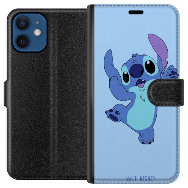 Kompatibel Tegnebogsetui til Apple iPhone 12 mini Stitch
