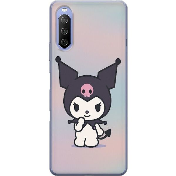 Sony Xperia 10 III Genomskinligt Skal Kawaii Sanrio Kuromi