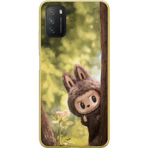 Xiaomi Poco M3  Läpinäkyvä kuori Labubu Graffiti Vibes –