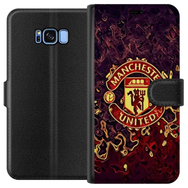 Samsung Galaxy S8 Lompakkokotelo Manchester United