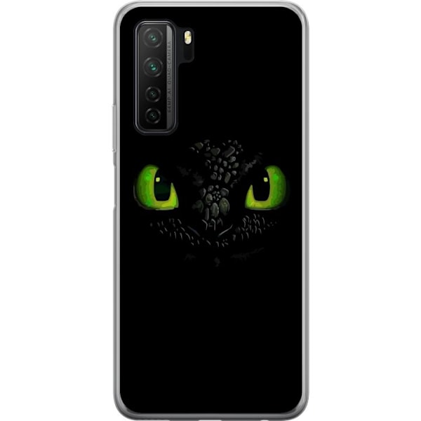 Huawei P40 lite 5G Genomskinligt Skal Draktränaren How to Train Your Dragon