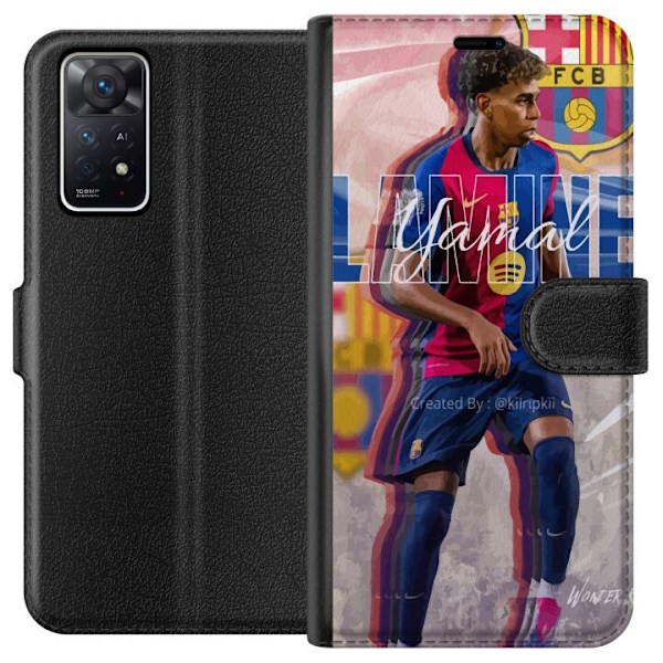 Xiaomi Redmi Note 11 Pro 5G Plånboksfodral Lamine Yamal FCB