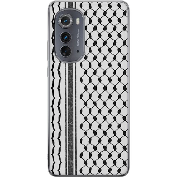Motorola Edge (2022) Gjennomsiktig deksel Palestinsk mønster