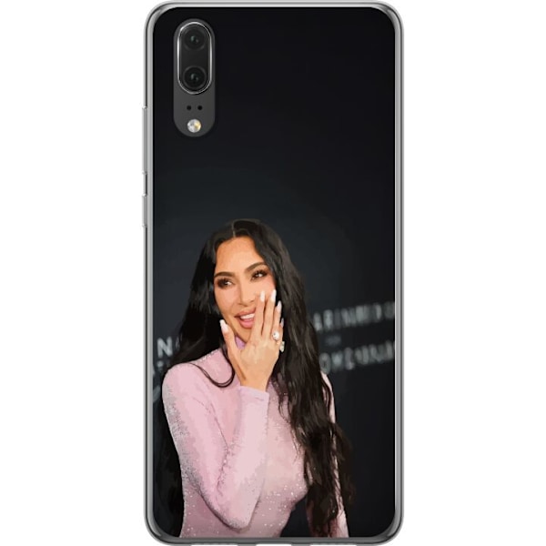 Huawei P20 Läpinäkyvä kuori Kim Kardashian – Trending Out