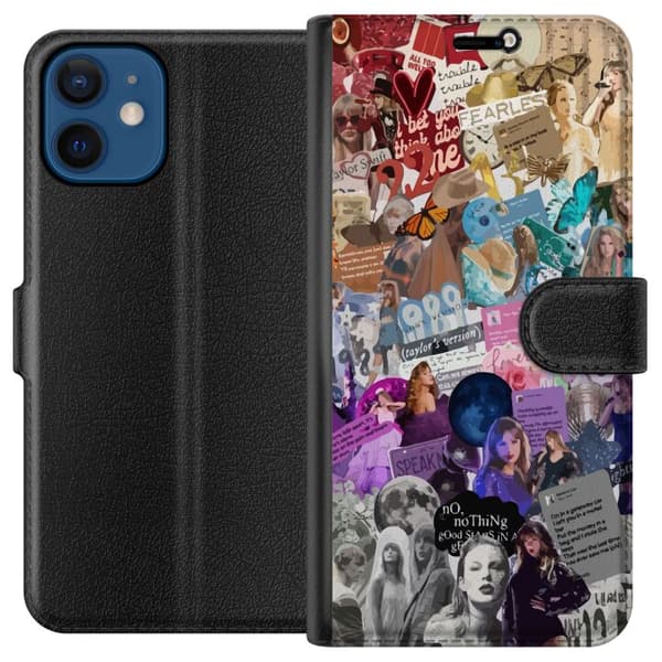 Kompatibelt Plånboksfodral till Apple iPhone 12 mini Taylor Swift