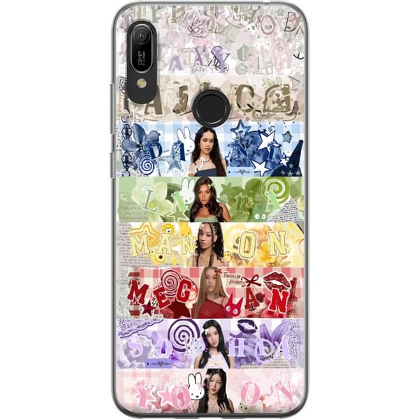 Kompatibelt Mobildeksel til Huawei Y6 (2019) K-pop flerfarget