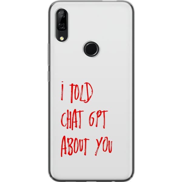 Kompatibelt Mobilskal till Huawei P Smart Z I Told ChatGPT About You vit