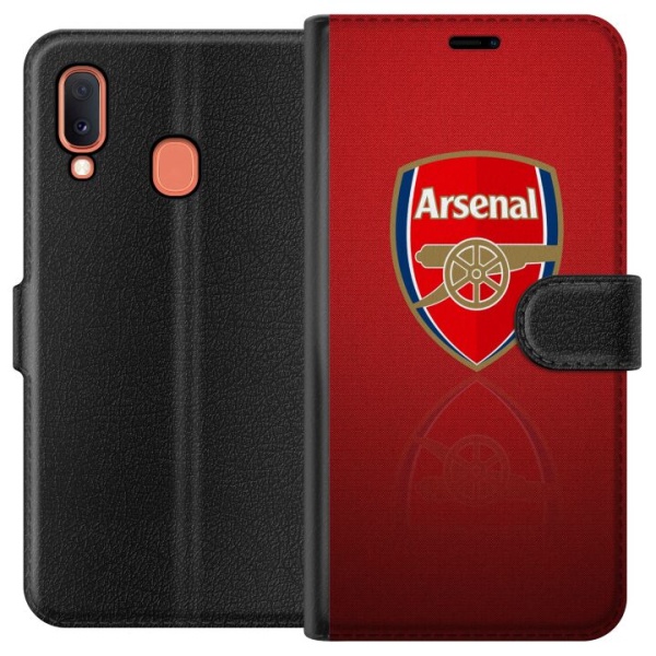 Samsung Galaxy A20e Plånboksfodral Arsenal