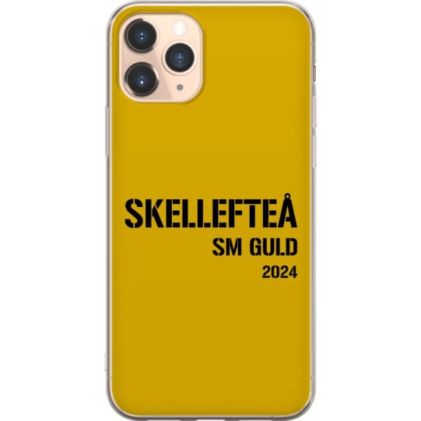 Apple iPhone 11 Pro Gennemsigtig cover Skellefteå SM GULD