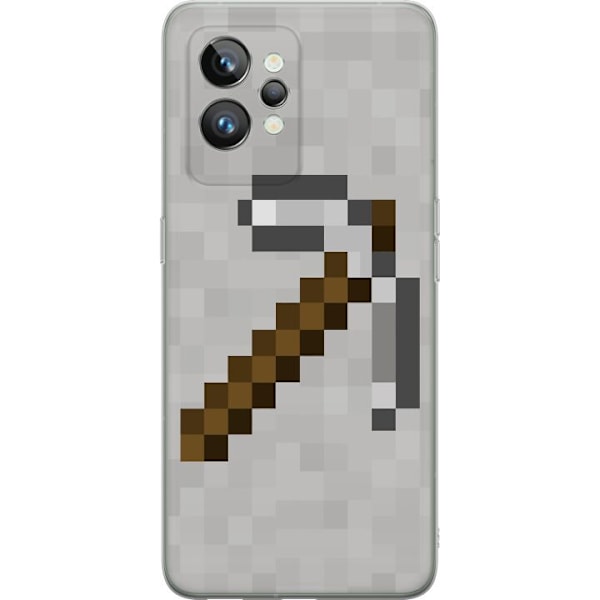 Realme GT2 Pro Läpinäkyvä kuori Minecraft Työkalut