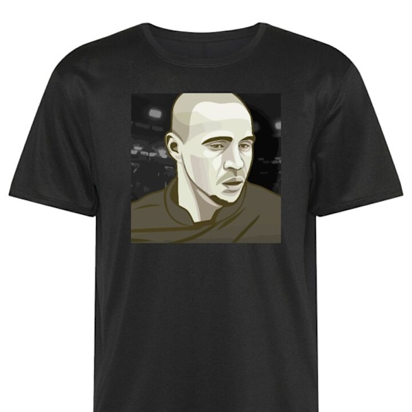 Trenings T-skjorte | Sport T-skjorte for Voksen Roberto Carlos svart XX-Large