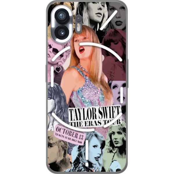 Nothing Phone (2) Gennemsigtig cover Taylor Swift Farver