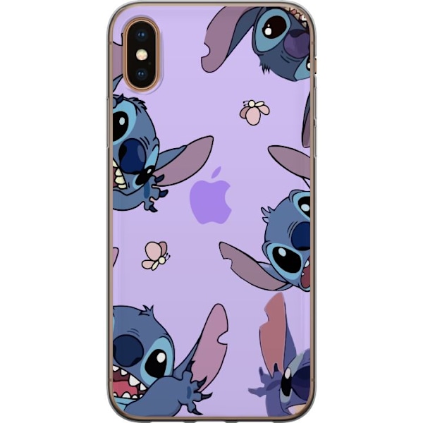 Apple iPhone XS Max Läpinäkyvä kuori Ommella