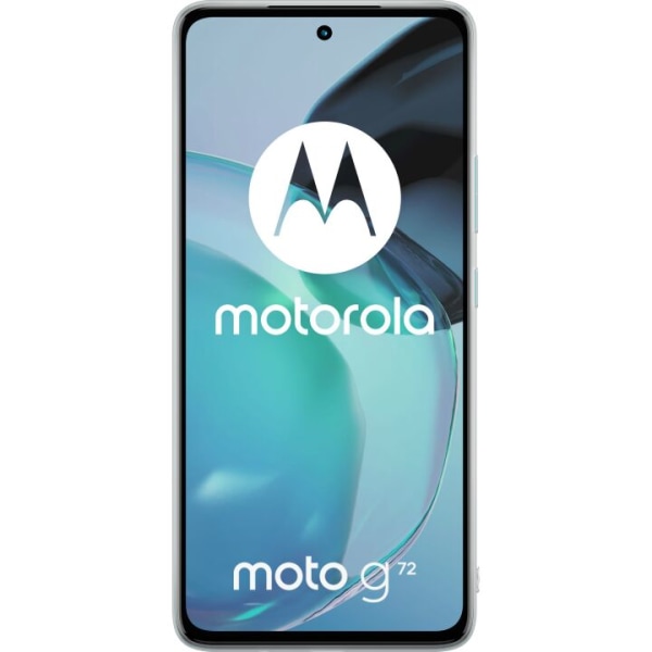 Motorola Moto G72 Gennemsigtig cover Manchester United