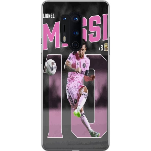 OnePlus 8 Pro Gennemsigtig cover Lionel Messi