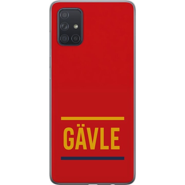 Samsung Galaxy A71 Läpinäkyvä kuori Gävle - Jääkiekko