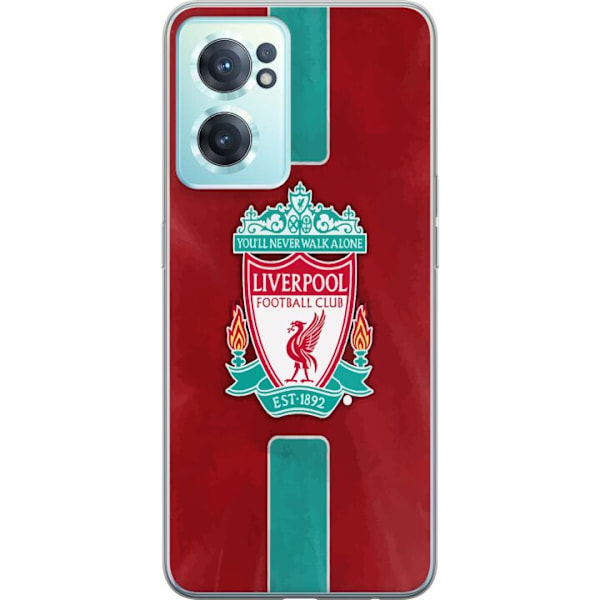 OnePlus Nord CE 2 5G Läpinäkyvä kuori Liverpool FC - Klassi