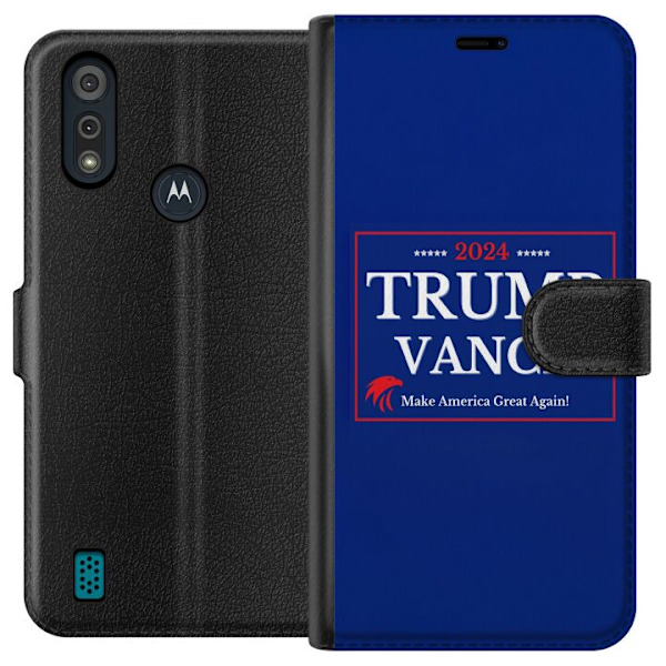 Motorola Moto E6i Lommeboketui Trump | Vance 2024