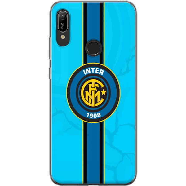 Huawei Y6 (2019) Läpinäkyvä kuori Inter Milan