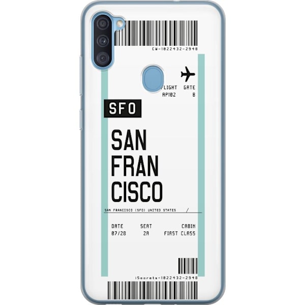 Samsung Galaxy A11 Gennemsigtig cover San Francisco