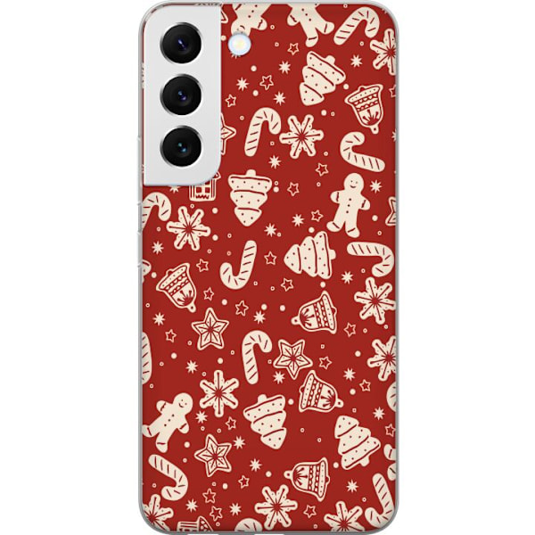 Samsung Galaxy S22 5G Läpinäkyvä kuori Hyvää joulua