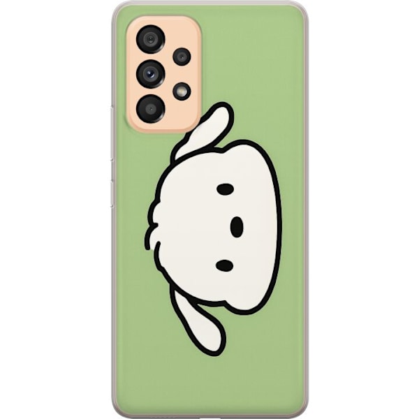 Samsung Galaxy A53 5G Gjennomsiktig deksel Snoopy Flip