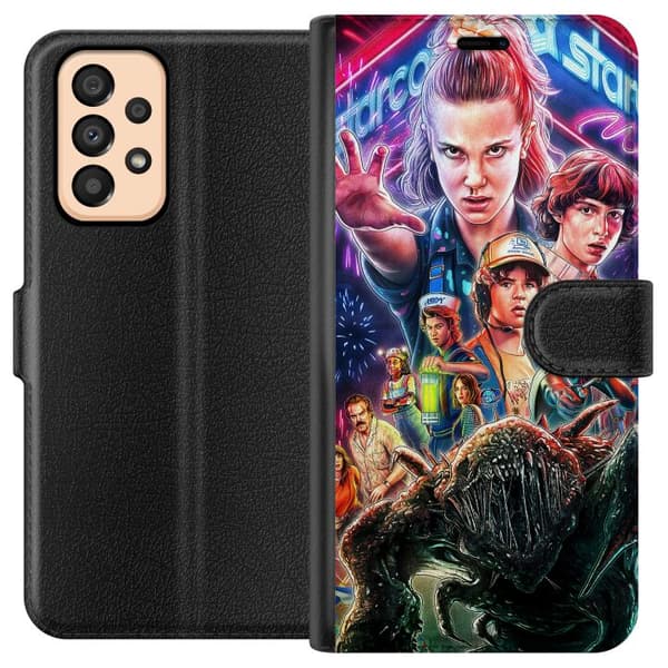 Kompatibelt Plånboksfodral till Samsung Galaxy A33 5G Stranger Things