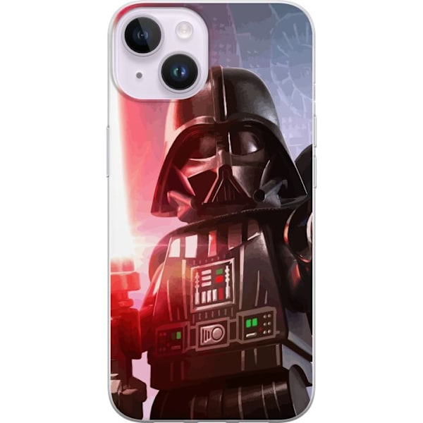 Apple iPhone 15 Gennemsigtig cover Darth Vader