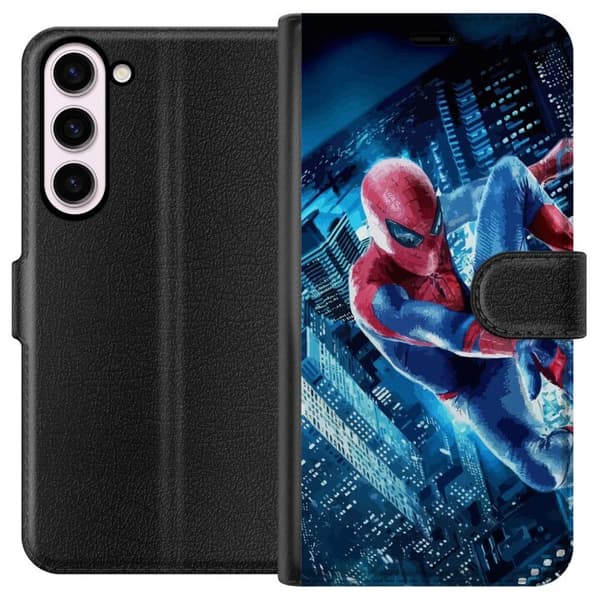 Kompatibelt Plånboksfodral till Samsung Galaxy S23+ Spiderman