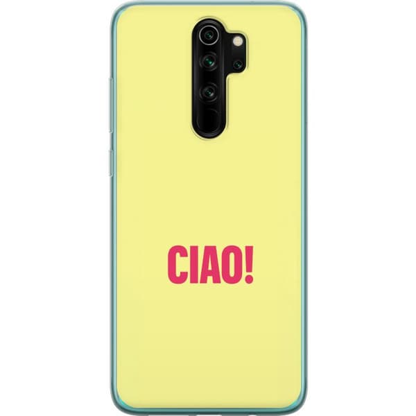 Kompatibel Mobilcover til Xiaomi Redmi Note 8 Pro  Rose CIAO gul