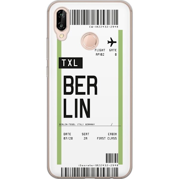 Huawei P20 lite Genomskinligt Skal Berlin