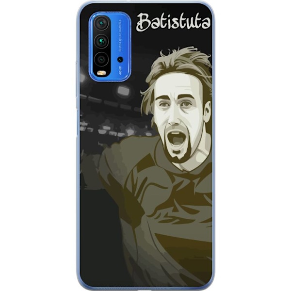 Xiaomi Redmi 9T Genomskinligt Skal Gabriel Batistuta