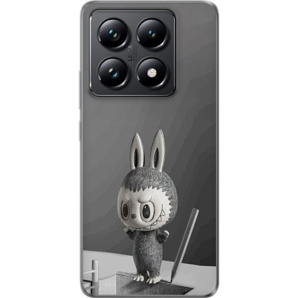 Xiaomi 14T Pro Genomskinligt Skal Pop Mart MEGA LABUBU LABUBU Sketch 1000%