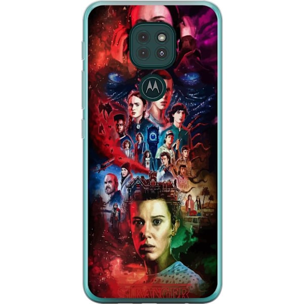 Motorola Moto G9 Play Genomskinligt Skal Stranger Things 5