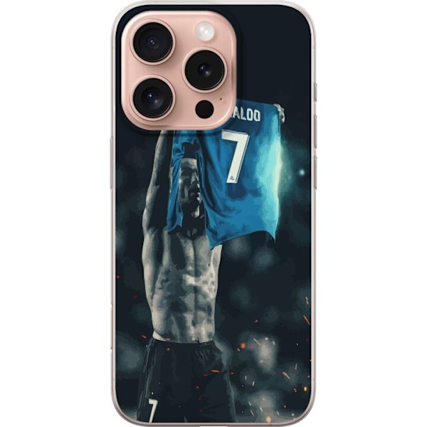 Apple iPhone 16 Pro Gjennomsiktig deksel Cristiano Ronaldo