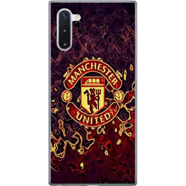 Samsung Galaxy Note10 Gennemsigtig cover Manchester United