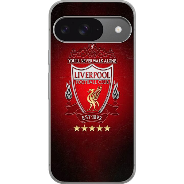 Google Pixel 9 Gennemsigtig cover Liverpool